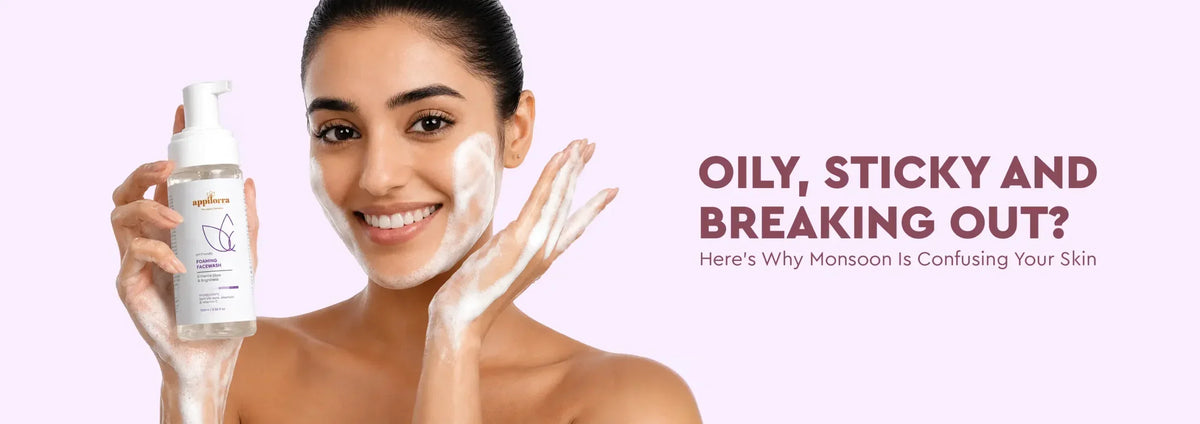 Oily, Sticky & Breaking Out
