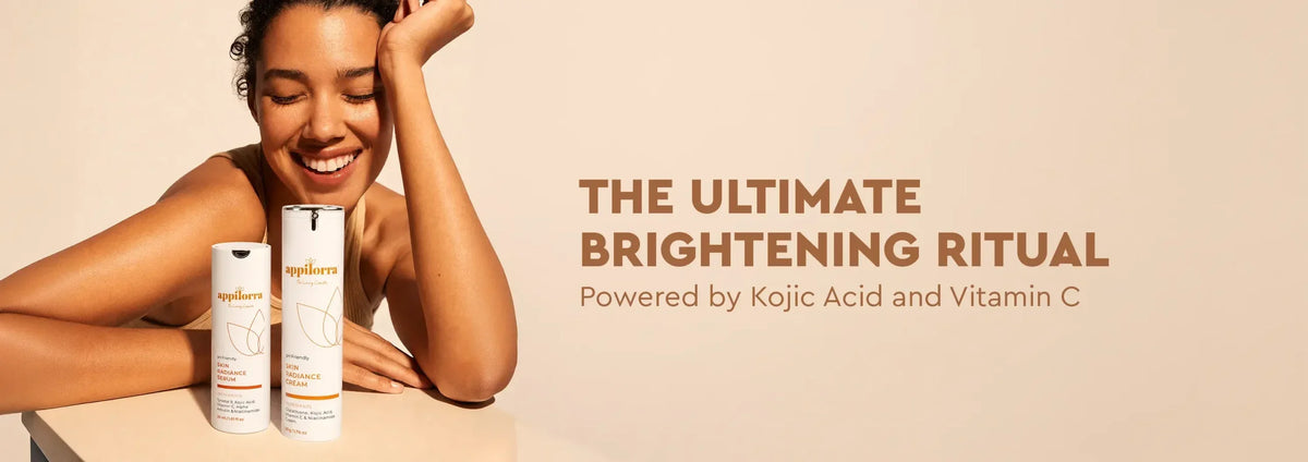 The Ultimate Brightening Ritual for Even Toned Skin with Kojic Acid and Vitamin C