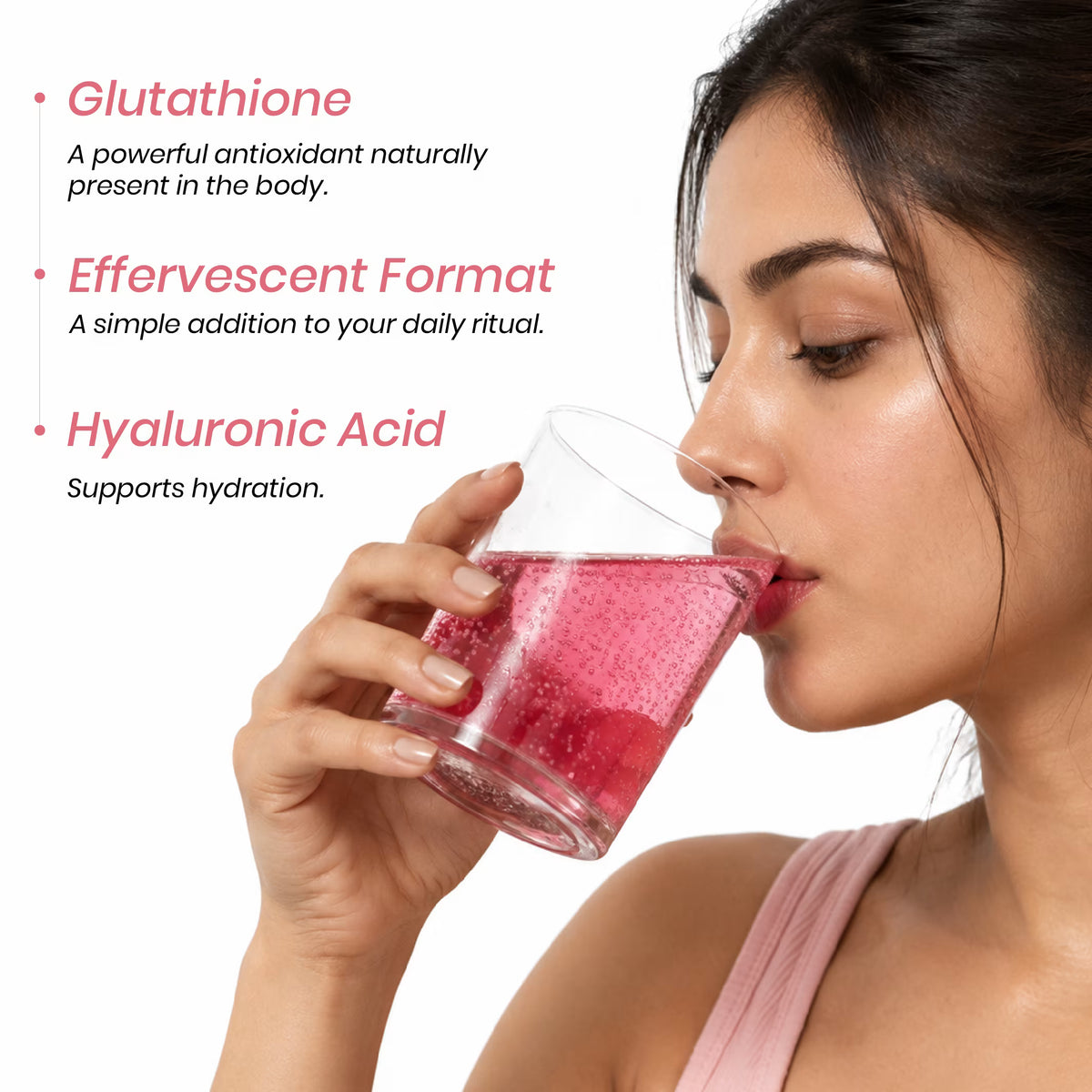 L-Glutathione (liposomal), Hyaluronic Acid & Multivitamins