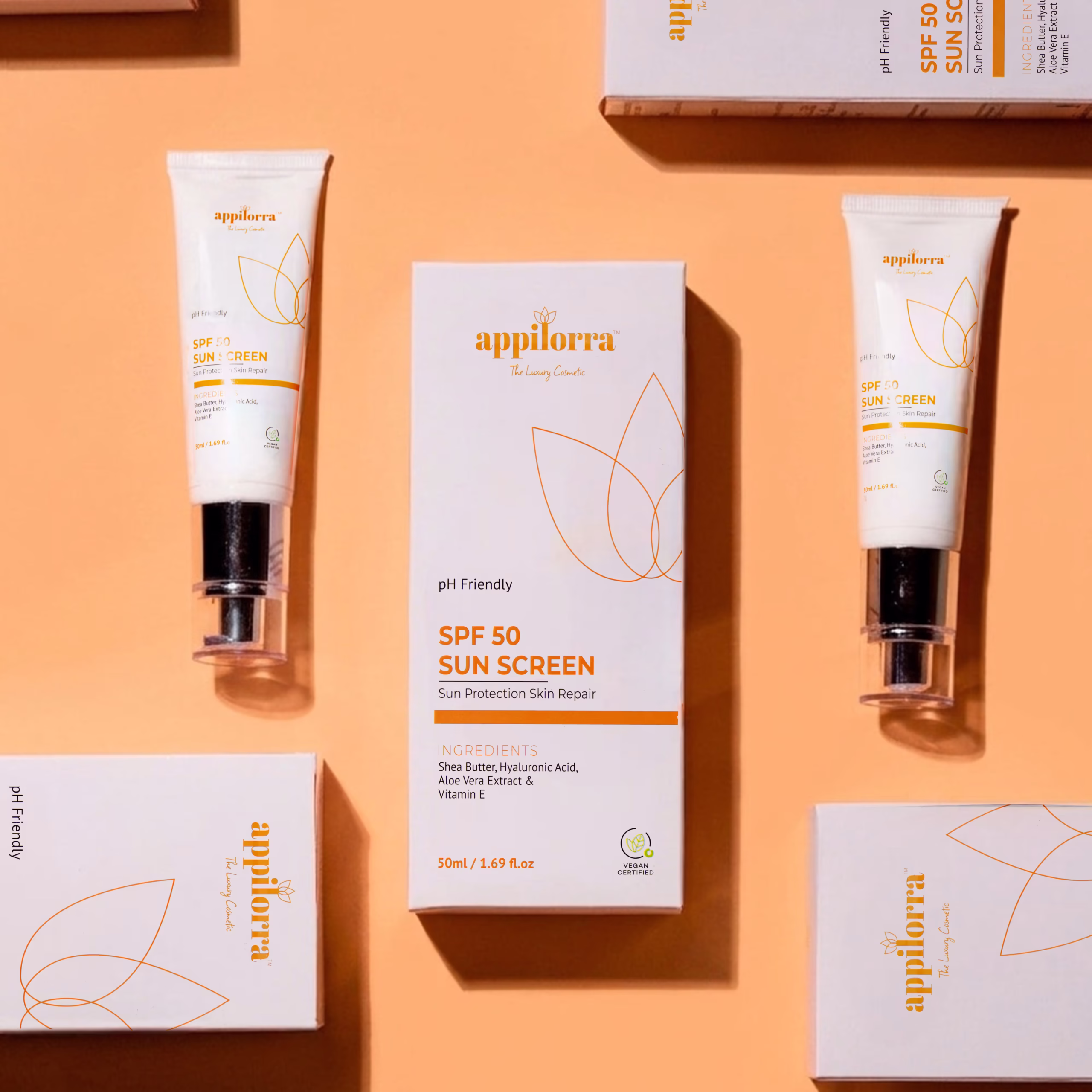 Appilorra SPF 50 Sunscreen Sun Protection Skin Repair (50g)
